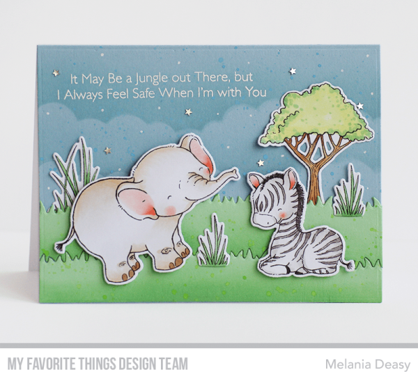 My Favorite Things Stempelset "Sweetest Safari Set 1" Clear Stamp Set