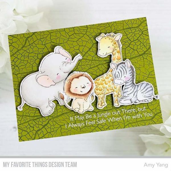 My Favorite Things Stempelset "Sweetest Safari Set 1" Clear Stamp Set