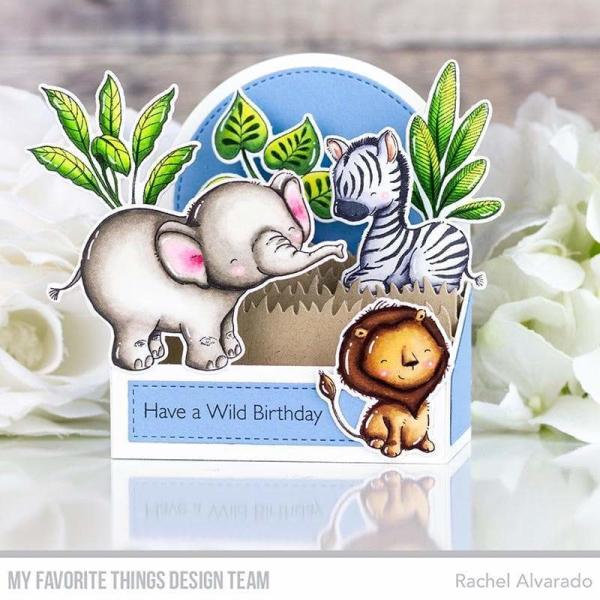 My Favorite Things Stempelset "Sweetest Safari Set 2" Clear Stamp Set