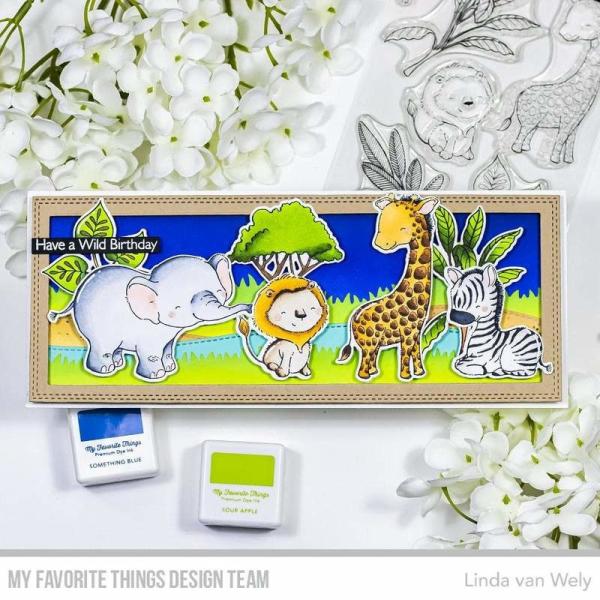 My Favorite Things Die-namics "Sweetest Safari Set 2" | Stanzschablone | Stanze | Craft Die