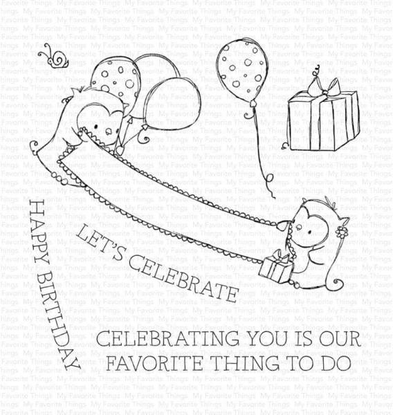 My Favorite Things Stempelset "Celebrating You" Clear Stamp Set