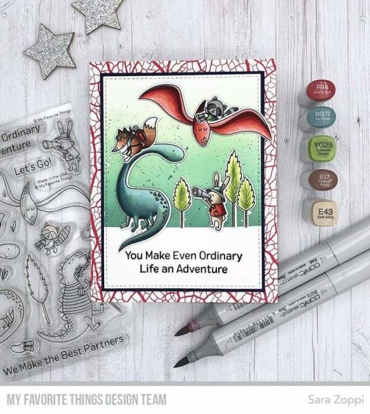 My Favorite Things Stempelset "Dino Adventure" Clear Stamp Set