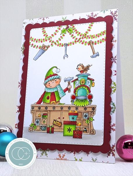 Craft Consortium Made by Elves Workshop Clear Stamps 