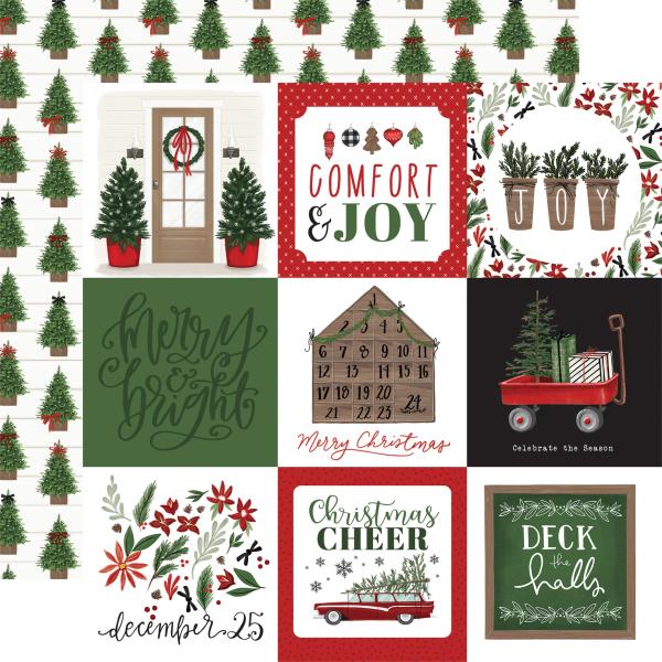 Carta Bella "Home For Christmas" 12x12" Collection Kit