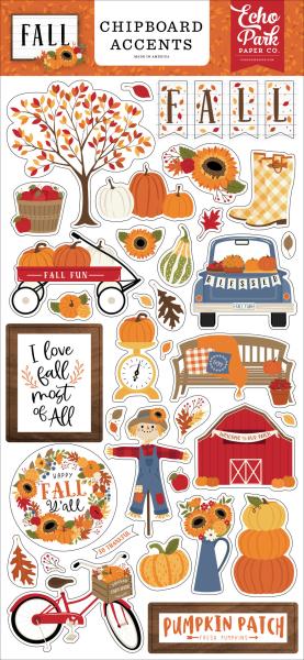 Echo Park "Fall" Chipboard - Sticker