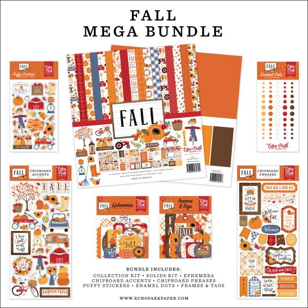 Echo Park "Fall" Mega Bundle - Komplettpaket 