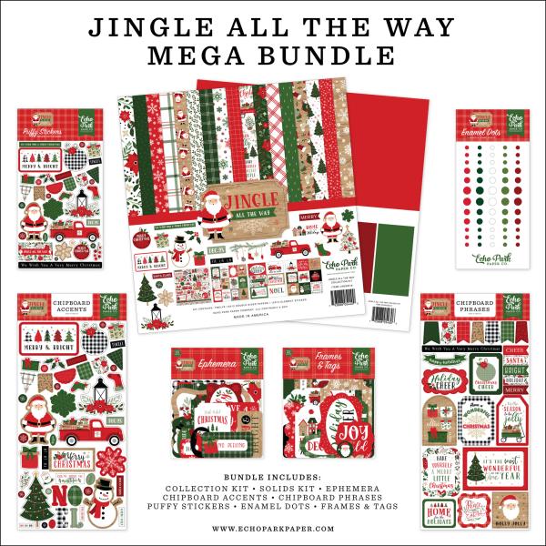 Echo Park "Jingle All The Way" Mega Bundle - Komplettpaket 