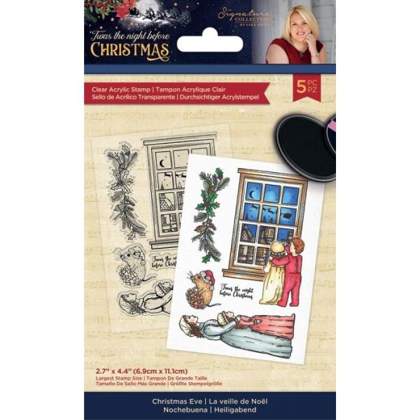 Crafters Companion - Twas the Night Before Christmas  - Clear Stamps