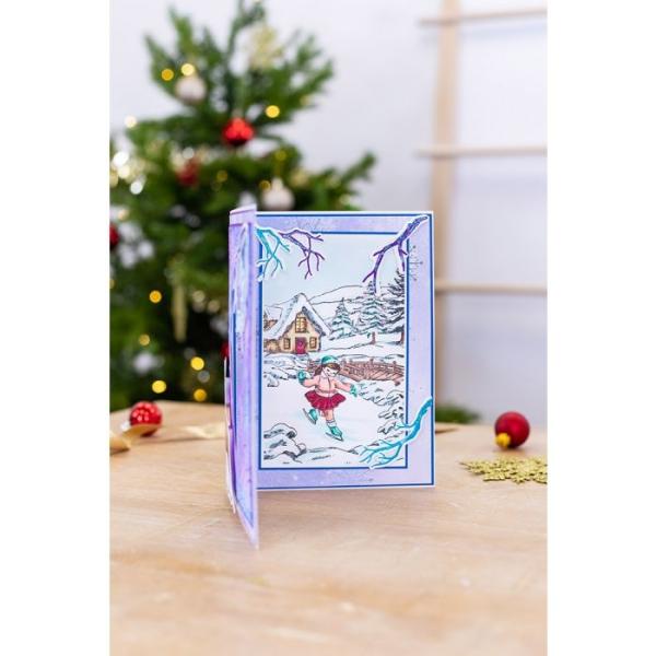 Crafters Companion - A Snowy Scene  - Clear Stamps