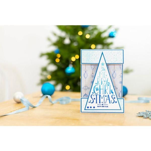 Crafters Companion - Merry Christmas Tree  - Clear Stamps