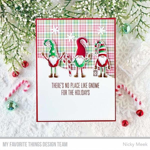 My Favorite Things Stempelset "Gnome for the Holidays" Clear Stamp Set