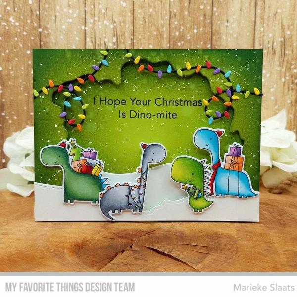 My Favorite Things Die-namics "Dino-mite Christmas" | Stanzschablone | Stanze | Craft Die