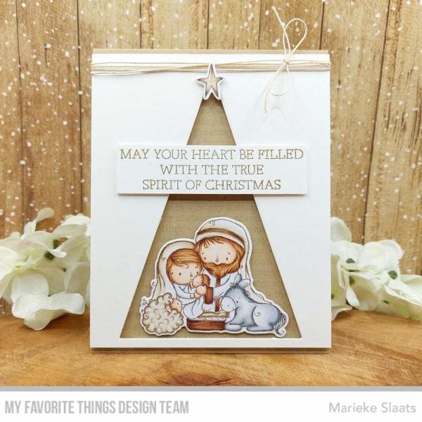 My Favorite Things Stempelset "Away in a Manger" Clear Stamp Set