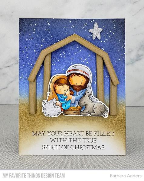 My Favorite Things Die-namics "Away in a Manger" | Stanzschablone | Stanze | Craft Die