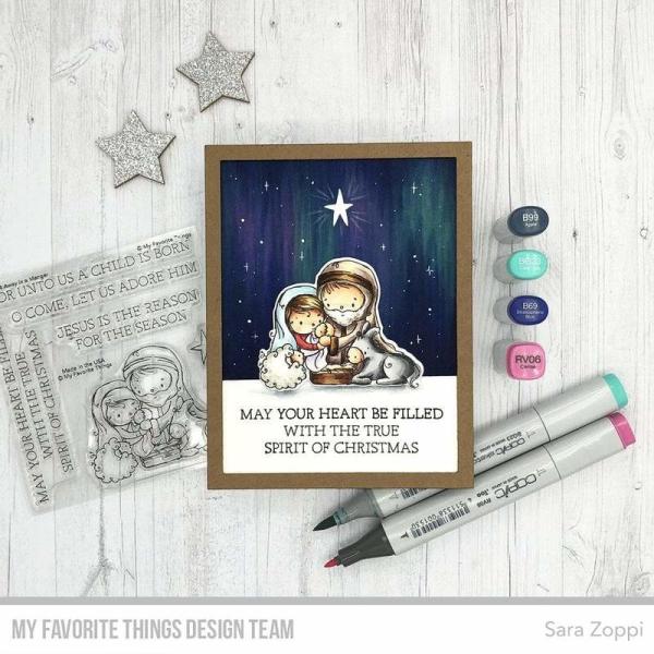 My Favorite Things Die-namics "Away in a Manger" | Stanzschablone | Stanze | Craft Die