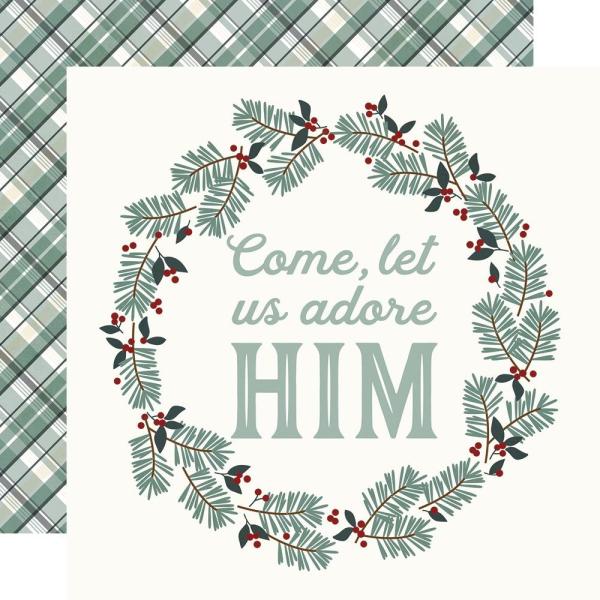 Simple Stories Simple  Oh, Holy Night 12x12 Inch Simple  Kit