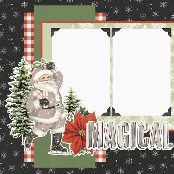 Simple Stories Magical Season Simple Pages Kit - Bits & Pieces