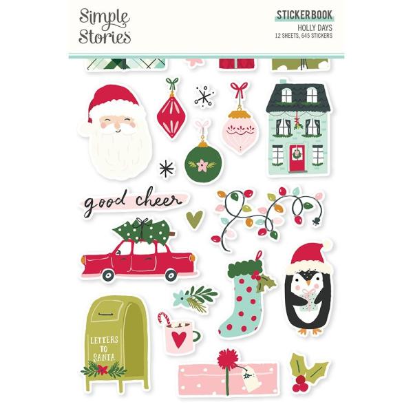 Simple Stories -  Holly Days - Sticker Book