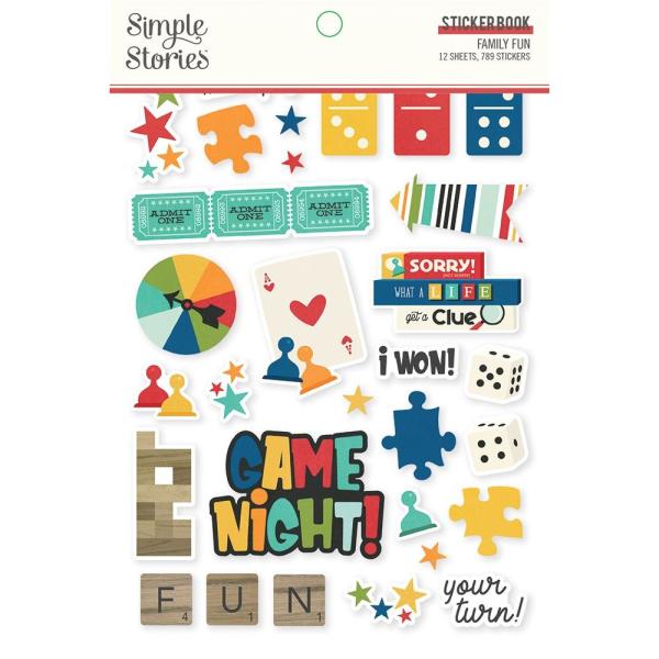 Simple Stories -  Family Fun - Sticker Book