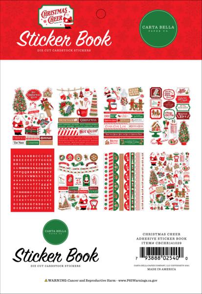 Carta Bella "Christmas Cheer" Sticker Book