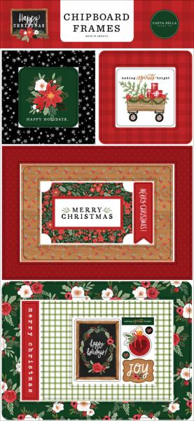 Carta Bella "Happy Christmas" Frames