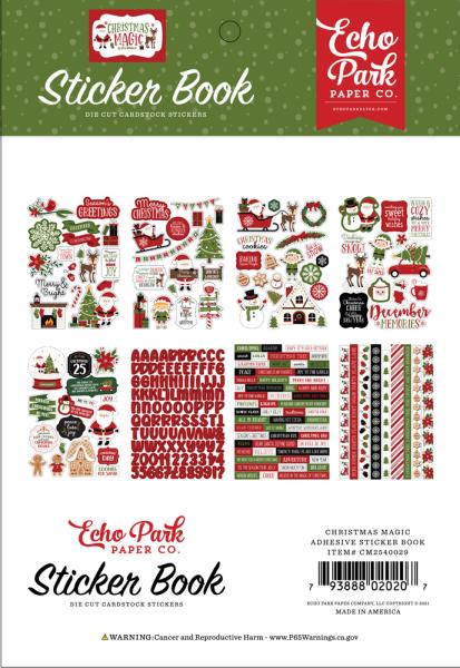 Echo Park "Christmas Magic Sticker Book " Stickerbook