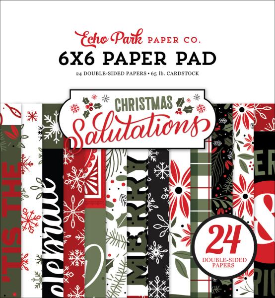 Echo Park "Salutations Christmas" 6x6" Paper Pad