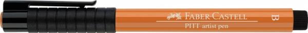 Faber Castell India Ink Artist Pen Brush 186 Terracotta 