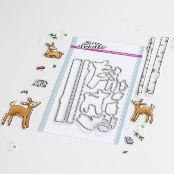 Heffy Doodle Deer To Me  Cutting Dies - Stanze