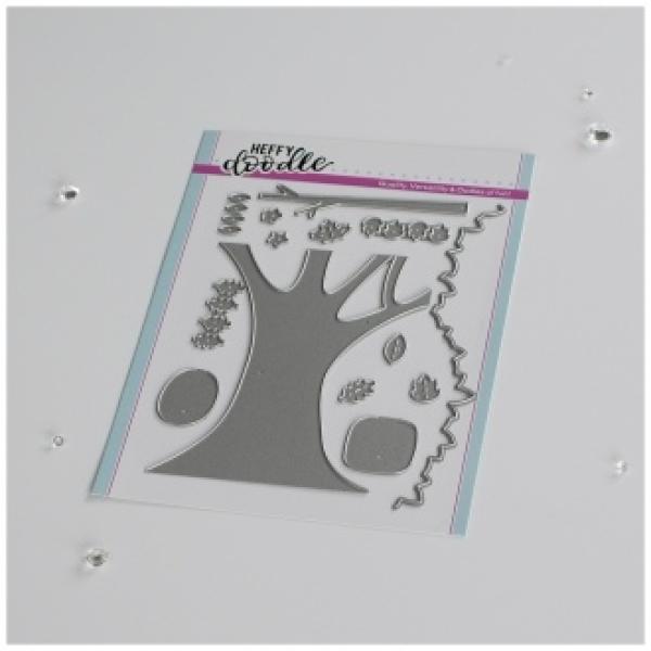 Heffy Doodle Tree-mendous Peekaboo Tree  Cutting Dies - Stanze  