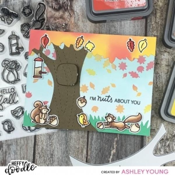 Heffy Doodle Tree-mendous Peekaboo Tree  Cutting Dies - Stanze  