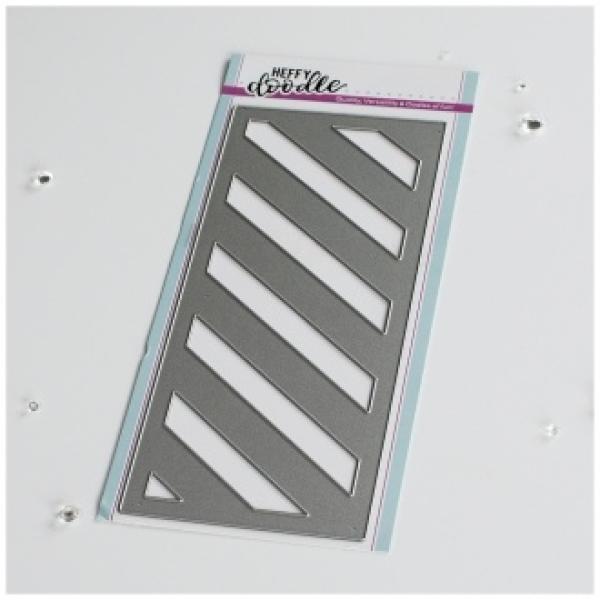 Heffy Doodle Silly Slimline Slants  Cutting Dies - Stanze  