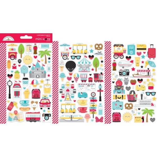 Doodlebug Design Fun at the Park Mini Icons Stickers 