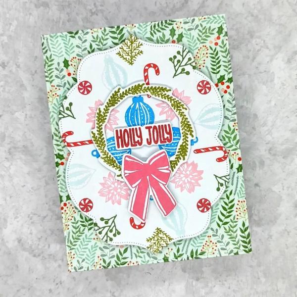 LDRS-Creative Peace & Joy Pirouette 6x8 Inch Clear Stamps