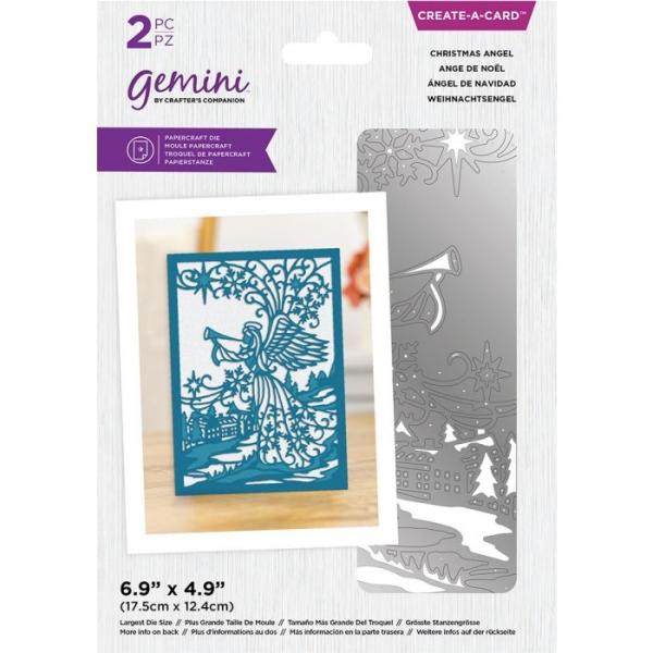 Gemini Christmas Big Scene Christmas Angel Create-a-Card Dies  - Stanze - 