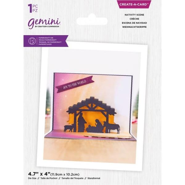 Gemini Christmas Pop Out Nativity Scene Create-a-Card Dies  - Stanze - 