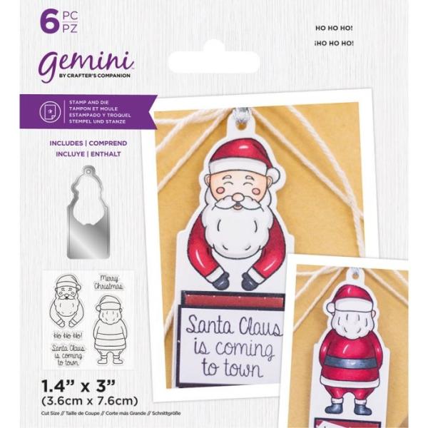 Gemini Ho Ho Ho! Stamp & Die  - Stempel & Stanze 