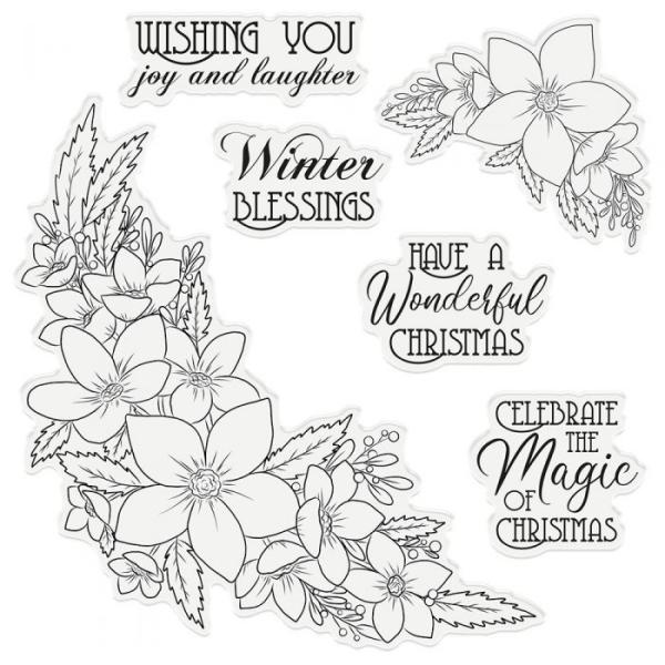 Gemini Winter Blessings Stamp & Die  - Stempel & Stanze 