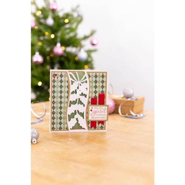 Gemini Sprig of Holly Create-a-Card Dies  - Stanze - 