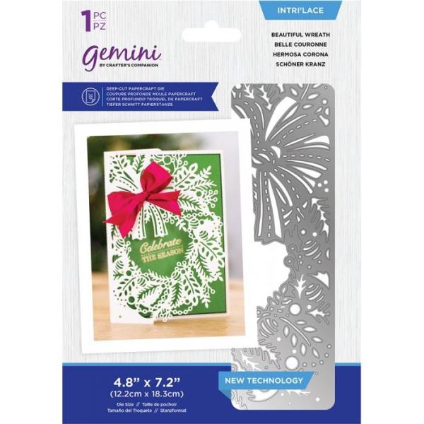 Gemini Beautiful Wreath Intri´lace Dies  - Stanze - 