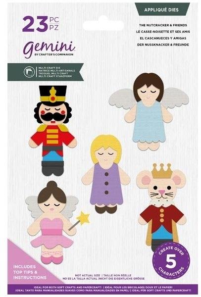 Gemini The Nutcracker & Friends Appliqué Dies  - Stanze - 