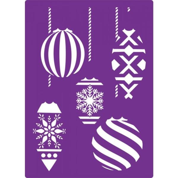 Gemini Delicate Decorations 3D Embossing Folder & Stencil - Prägefolder & Schablone