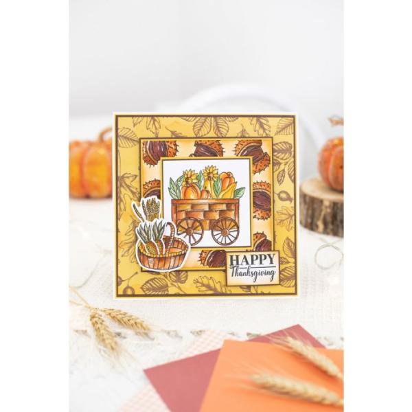 Crafters Companion - Autumn Blessings Collection  - Clear Stamps