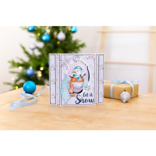 Crafters Companion -Watercolour Christmas Let It Snow  - Stanze & Stempel