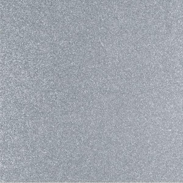 Crafters Companion - Sparkling Silver - 12" Paper Pack