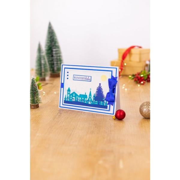 Crafters Companion - Christmas Village  - Clear Stamps