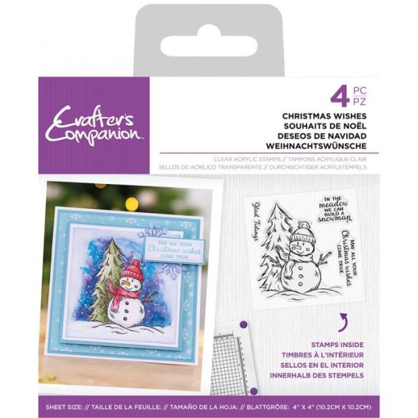 Crafters Companion - Christmas Wishes  - Clear Stamps