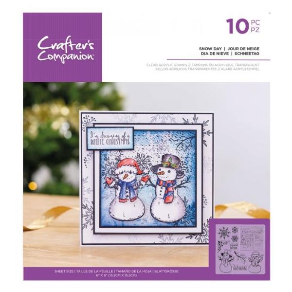 Crafters Companion - Snow Day  - Clear Stamps