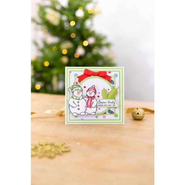 Crafters Companion - Warm Holiday Hugs  - Clear Stamps