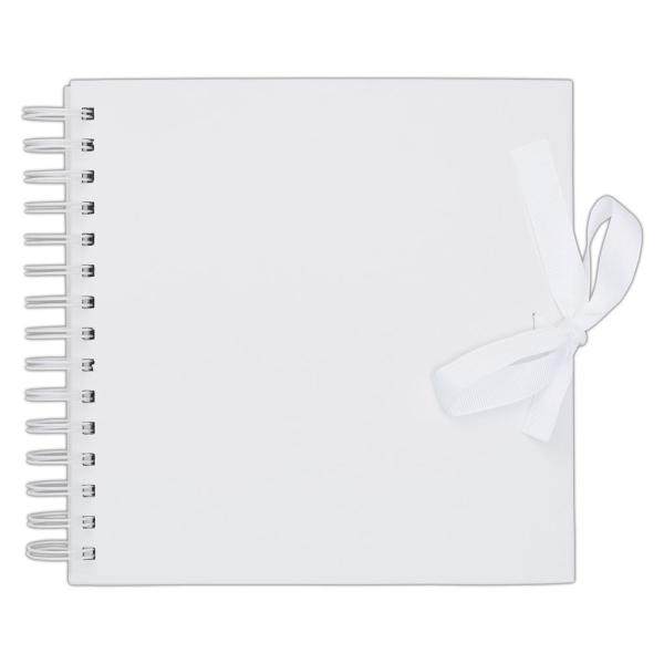 Papermania Scrapbook Album "White" 8"x8"